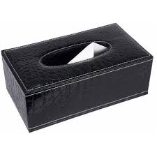 Leather Tissue Box