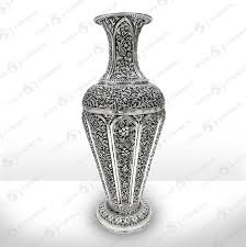 Silver Flower Vase