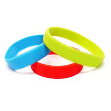 Embossed Silicone Wristband