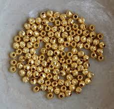 Gold Plated Bead